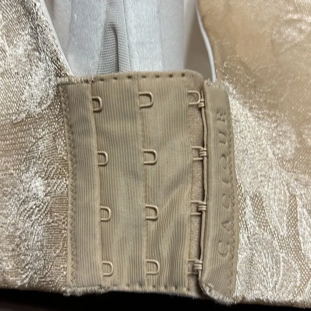 Cacique Gold Lightly Lined Full Coverage Bra Size 50C